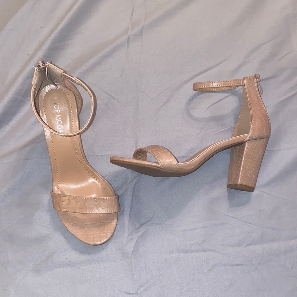 Nude heels